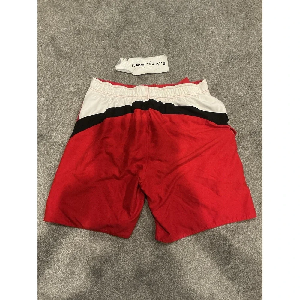 Vintage Ohio State Buckeyes Men's Large Y2K Board Shorts‎ Swim Trunks Collegiate